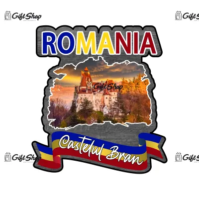 Mgs162-magnet frigider-castelul branromania